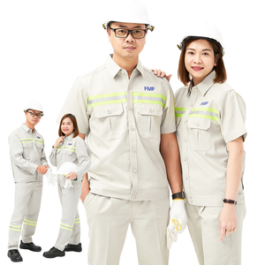 Pantalones de trabajo duraderos de ALTA CALIDAD para hombre, ropa de fábrica para trabajadores, conjuntos de estilo uniforme de trabajo, ropa de soldadura, uniforme FMF - Product Image 3