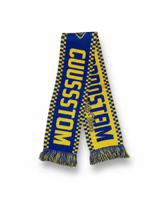 Écharpe en tricot 100 % acrylique personnalisée avec logo jacquard pour supporters de club de football – Écharpes tricotées Coupe du Monde de Football 2026 - Product Image 6