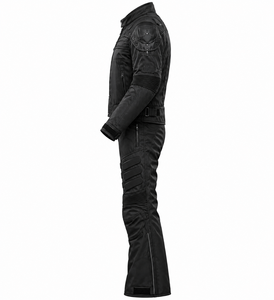 Ensemble veste et pantalon de moto pour homme Guruna Racing, manches longues, polyester/coton, coupe-vent, toutes saisons, protection intégrée - Product Image 3