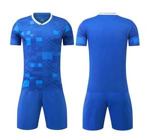 Camiseta de fútbol de alta calidad, camiseta de fútbol cuadrada, conjunto de uniforme de fútbol para hombre, camiseta - Product Image 3