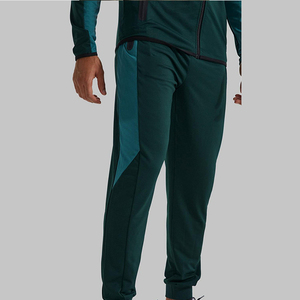 Pantalones Deportivos para Hombre al por Mayor OEM, Cintura Elástica, Diseño de Paneles, Bolsillos Laterales con Cremallera, Corte Regular, Personalizables - Product Image 4