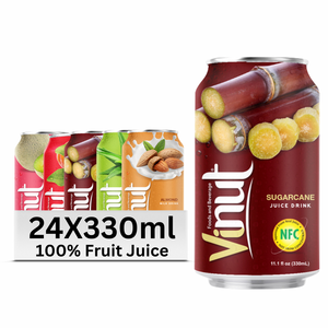 Servicio de Fabricación de Bebidas OEM/ODM para Bebida de Jugo de Acerola Sin Azúcar Añadido, Lata de Aluminio de 330 ml, Marca Privada, Certificación Halal - Product Image 1