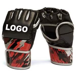 Guantes de Boxeo MMA Personalizados de Medio Dedo con la Mejor Protección para los Nudillos, para Lucha y Grappling, Guantes de UFC MMA - Product Image 3