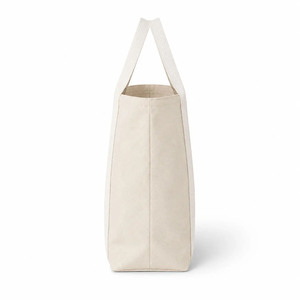 <b>Large</b> Cotton <b>Canvas</b> Tote <b>Bag</b> with Shoulder Handle | Custom Logo Grocery & Shopping <b>Bag</b> | Wholesale, Made in Thailand - Product Image 2