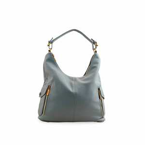 กระเป๋าสะพายข้างทางการสำหรับผู้ชายสีฟ้า P36381 - Product Image 3