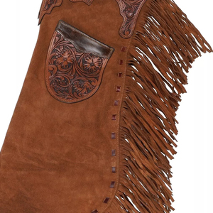 Customizable <b>Leather</b> <b>Chaps</b> Suitable for <b>Men</b> Women Perfect for Bikers Horse Riders Customized <b>Leather</b> <b>Chaps</b> For Sale - Product Image 3