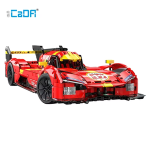 Coche de Carreras a Control Remoto Double Eagle 1/10 Cada Moc City, Bloques de Construcción de Modelos de Coches, Coche Deportivo Rc V6 - Product Image 2