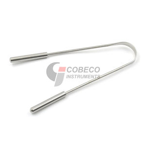 Raspador de Lengua de Acero Inoxidable Pulido, Diseño Moldeado sin Costuras, Fácil de Enjuagar, Sin Acumulación de Residuos - Product Image 3