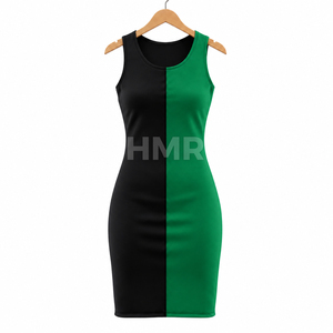 HMR Sorority Sisterhood Débardeur Col Rond Sans Manches Coupe Haute Sans Couture Ultra Doux Extensible Moulant Basique Décontracté - Product Image 5