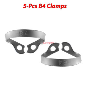 Pinces de retenue dentaire manuelles professionnelles en caoutchouc, en acier inoxydable allemand, endodontiques, hygiéniques, 5 pièces, rétracteurs universels pour tissus - Product Image 2