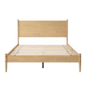 Cadre de lit K2620 de style moderne du milieu du siècle, avec pieds coniques, plateforme de lit, vente en gros, commande de meubles sur mesure, fourniture de meubles - Product Image 3