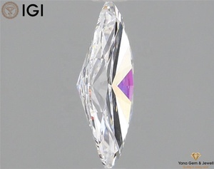 ปรับแต่งได้ตามต้องการ 1.00 CT เพชรทรงมาร์คีส์เจียระไนแบบ CVD ที่เพาะเลี้ยงในห้องปฏิบัติการ สี D ความสะอาดระดับ VS1 พร้อมใบรับรอง IGI สำหรับแหวนหรูหรา - Product Image 5