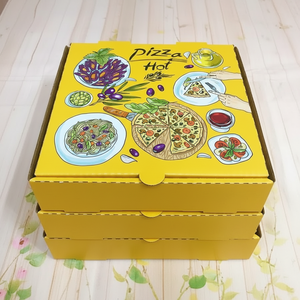Custom Printed <b>Pizza</b> <b>Box</b> Personalized Food Packaging <b>Box</b> for Takeaway Delivery and Fast Food Restaurant Packaging - Product Image 6