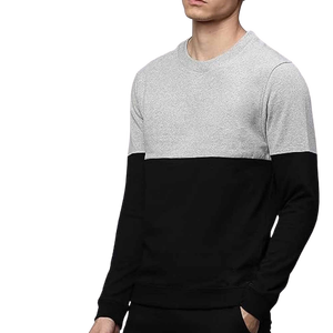 Sweat-shirt à col rond de haute qualité pour hommes, en coton molletonné, décontracté, mode, fabrication OEM ODM dans le monde entier - Product Image 1