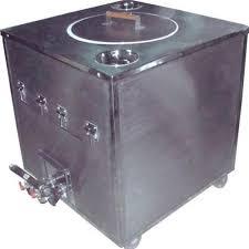 Four à tandoor électrique et à gaz en acier inoxydable FireHorizon avec nettoyage facile - Product Image 5
