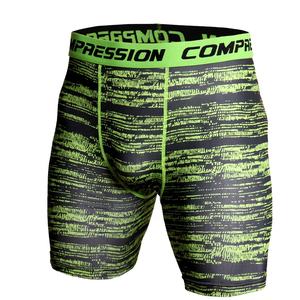 Wholesale Men Breathable Compression Shorts Plus Size Solid <b>Color</b> Quick Dry Polyester Men Running Fitness Compression <b>Tights</b> - Product Image 6