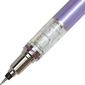 Lápiz Mecánico Mitsubishi Kuru Toga Advance M3-559 de 0.5 mm, Rotación de Doble Velocidad de la Mina, Cuerpo Metálico, Papelería Japonesa - Product Image 5