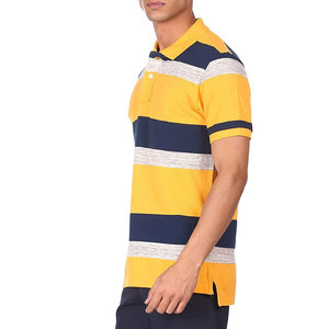 Nouveaux polos de golf pour hommes avec logo personnalisé, manches courtes, polos de golf sublimés pour hommes en vente en ligne - Product Image 2