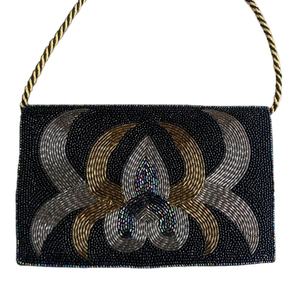 Sac à bandoulière léopard floral brodé de perles fantaisie à la mode avec bijoux artisanat personnalisation beau Design de l'Inde - Product Image 2