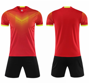 ODM OEM Fully Sublimated Soccer Uniform Set for Unisex 100% Polyester Fabric Short Sleeve Crew Neck Quick Dry Uniform for Men - Product Image 2