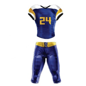 Uniforme Profesional de Fútbol Americano, Ropa Deportiva Personalizada para Equipos, Jersey y Pantalones de Poliéster Premium, Fabricante, Pedidos al por Mayor - Product Image 1