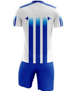 Top Tendance Unisexe Football Uniforme 100% Polyester Sublimé Sportswear Hommes Jersey Shorts Ensemble Top Tendance Unisexe Football Ensemble - Product Image 2