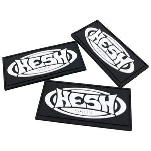 Étiquette ronde en PVC souple gaufrée en fer à coudre, patch en caoutchouc pour vêtements, logo en caoutchouc 3D en silicone PVC 2026 - Product Image 5