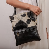 Mode vache cheveux sur cacher 100% en cuir véritable épaule croix corps dernier Style en ligne fronde sac à main sacs à la main par Vénus Textile