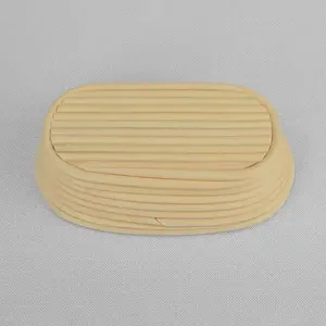 Banneton en rotin fait main de qualité alimentaire pour la cuisson du pain au levain, panier de levage rond et ovale avec outil de pâtisserie - Product Image 6