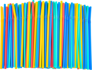 Pailles à boire jetables écologiques, sans plastique, colorées, flexibles, pliables, à base de maïs, organiques, compostables - Product Image 3