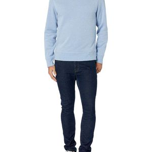 เสื้อสเวตเชิ้ตคอกลมบุขนแกะหนานุ่มสำหรับผู้ชาย เสื้อกันหนาวแขนยาวแบบสวมใส่สบายสำหรับฤดูหนาว - Product Image 5