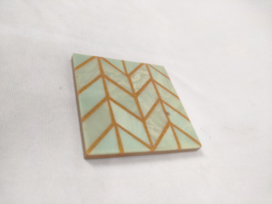 Wholesale Luxury Handmade Woven Eco-Friendly Modern Custom Size Wooden Coasters <b>Placemats</b> for Table Decorations Home Styling - Product Image 2