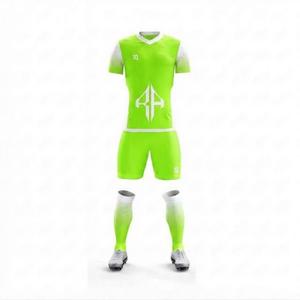 Nuevo Conjunto de Uniforme de Fútbol Verde con Logotipo Blanco para Hombre, Corte Regular, Cierre de Pullover, Manga Corta, Estampado Sublimado RIVIAN ATLANTIC - Product Image 2