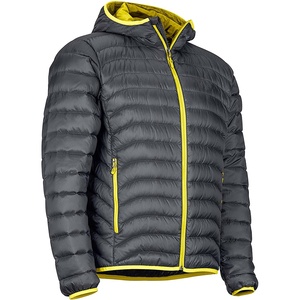 Veste d'hiver matelassée à capuche personnalisée en gros, manteau chaud en duvet pour homme, vêtement décontracté d'extérieur, doudoune épaisse - Product Image 3