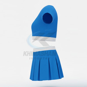 Uniforme de Animadoras para Mujer, Diseño Moderno, Poliéster Transpirable, Venta al Por Mayor, Contraste de Color - Product Image 5