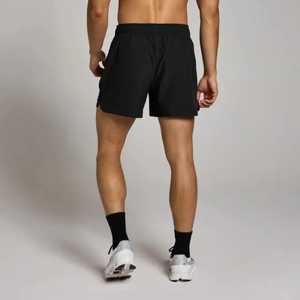 Shorts décontractés unisexe personnalisés à logo frontal en satin, séchage rapide, taille mi-haute, polyester/coton - Product Image 4