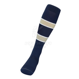 Winter Knitted 100% <b>Wool</b> Breathable Non-Slip Seamless Soccer <b>Socks</b> with Cuff Logo for Training Matches and Outdoor Sports Use - Product Image 2
