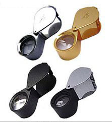 Lupa Triplete LUXURO 10X de 21 mm de Acero Inoxidable para Reparación de Joyas y Relojes GS753 - Product Image 1