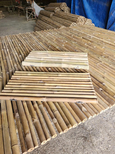 Vigifarm Iris Natural Treated Bamboo <b>Poles</b> Customizable Size Privacy Fence Screen <b>Garden</b> Decoration - Product Image 4