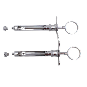 Nouvelle seringue dentaire manuelle en acier inoxydable de qualité supérieure, auto-aspirante, 1,8 CC, certifiée CE, classe I, instruments dentaires - Product Image 2