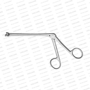 คีมตัดต่อมทอนซิลแบบมีรูพรุน ยี่ห้อ Hartmann รุ่น Tonsil Punch Forceps Fenestrated Basket Jaws Ring Handle อุปกรณ์ผ่าตัดต่อมทอนซิลและต่อมอะดีนอยด์ ยี่ห้อ Vaslcare - Product Image 3