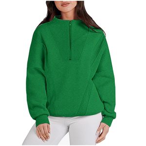 Sudadera informal de manga larga con cuello redondo para primavera, otoño e invierno, sudadera de estilo vintage para mujer, suave - Product Image 1
