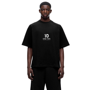 เสื้อยืดโอเวอร์ไซส์ทรงบ็อกซี่สำหรับผู้ชาย พิมพ์ลายโลโก้ ผ้าคอตตอนพรีเมียมเนื้อหนา คอกลม แขนสั้น สไตล์ลำลอง สำหรับ OEM ODM แบรนด์ส่วนตัว - Product Image 1