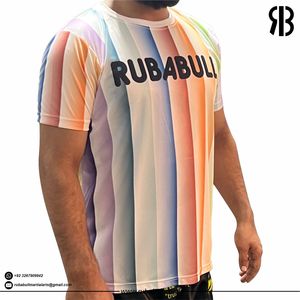 Camiseta Deportiva Unisex Rubabull de Alto Rendimiento, Secado Rápido, Impresión Personalizada, para Fitness, Entrenamiento, Running, Gimnasio, Tela Drifit - Product Image 2