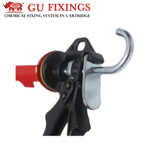 Good Use 300ml Manual Heavy-Duty Aluminum Alloy <b>Caulking</b> <b>Gun</b> Anti-drip Energy Saving Design for DIY Industrial Residential - Product Image 3