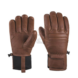 Gants de ski chauffants pour l'hiver, imperméables en néoprène avec doublure thermique, paume antidérapante, compatibles écran tactile, pour le snowboard et le ski, unisexe - Product Image 5