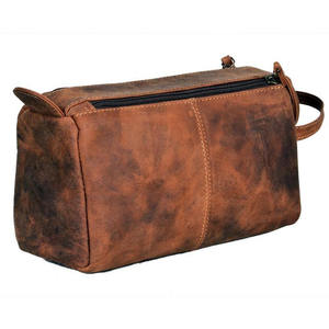 Sacs cosmétiques de haute qualité en gros, trousse de toilette de voyage, trousse de maquillage rayée pour homme, en vente à prix raisonnable - Product Image 2