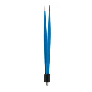 Blue Color Stainless Steel Bipolar Forceps Surgical Use Manual Instrument CE Certified Custom Logo - Product Image 2
