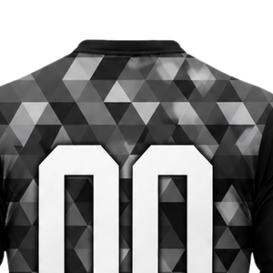 Ensemble de sport sublimé noir et gris pour hommes, uniforme de volley-ball à manches longues, vêtements légers en polyester pour compétition d'équipe - Product Image 5
