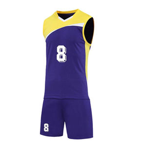 Último Diseño en Ropa Deportiva Transpirable de Secado Rápido, Conjunto de Uniformes de Voleibol, Precio de Fábrica, Top para Hombre 100% Poliéster - Product Image 5